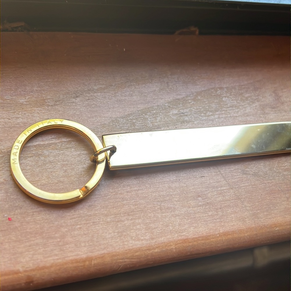 Devi Kroell Gold Keychain & Dustbag View 6